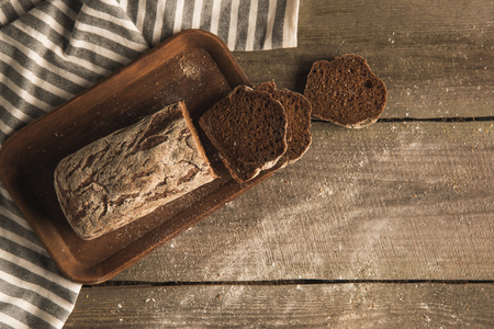 sliced loaf of bread