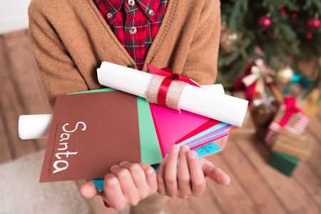 letters to santaの写真素材