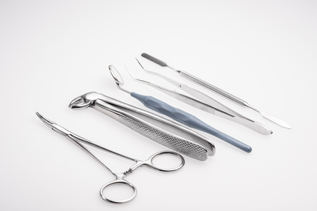 Dentist medical toolsの写真素材