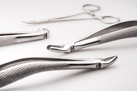 Dentist medical toolsの写真素材