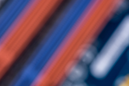 blurred texture of computer motherboard