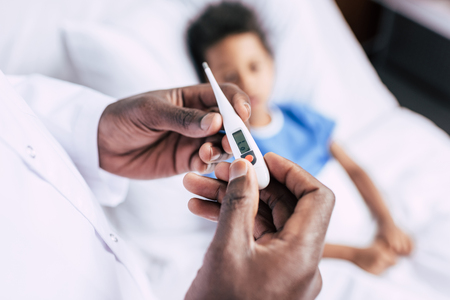 electronic thermometerの写真素材