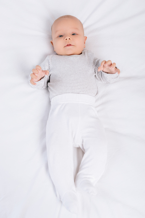 caucasian babyの写真素材