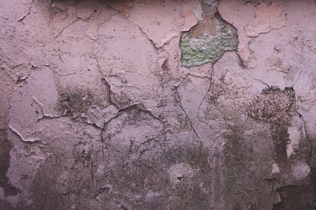 close-up view of old scratched wall textured background