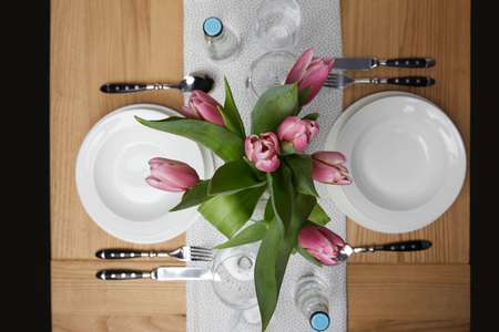 Dinnerware with plates
