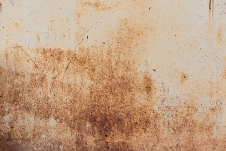 old grey scratched background with rust