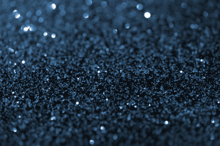 abstract dark blue glitter textureの写真素材