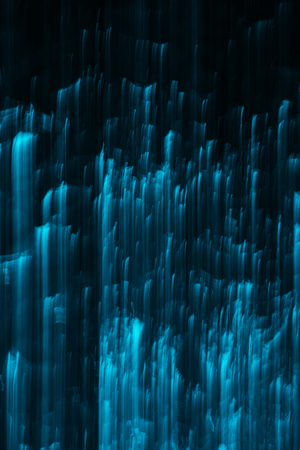 beautiful shiny vertical illuminated blue stripes, abstract background