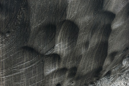 full frame image of dark stone background in Icelandの写真素材