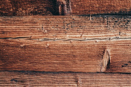 close-up shot of rustic wooden wall for backgroundの写真素材