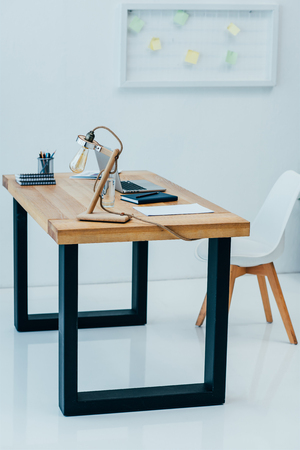 interior of modern office in trendy design styleの写真素材