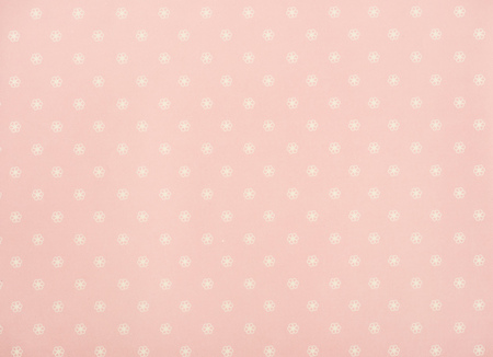 set of white transparent flowers on pink