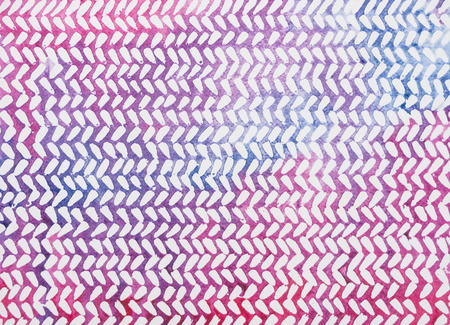 White brushstrokes on wet watercolor surfaceの写真素材