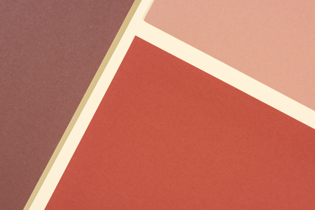 geometric modern brown, yellow and beige abstract background with copy spaceの写真素材