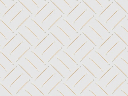 ear sticks on grey background, seamless background patternの写真素材