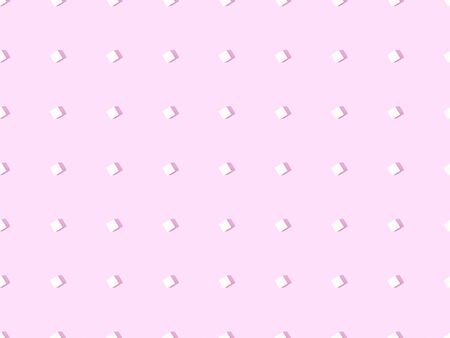 top view of lump sugar on violet, seamless background pattern
