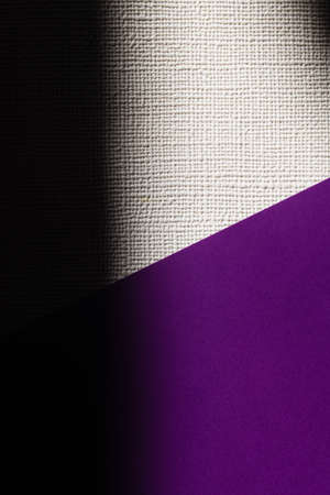 white and purple textured background with black shadow