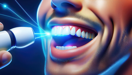 Innovative dental laser treatment enhances oral health while ensuring patient comfort and care.の素材