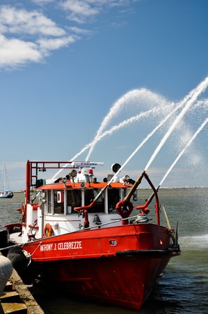 fire boatのeditorial素材