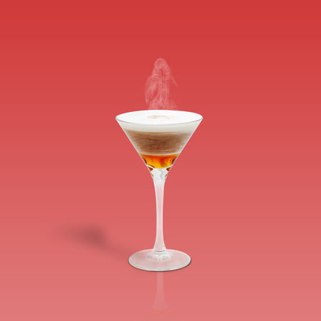 Mead raf on red backgroundの写真素材