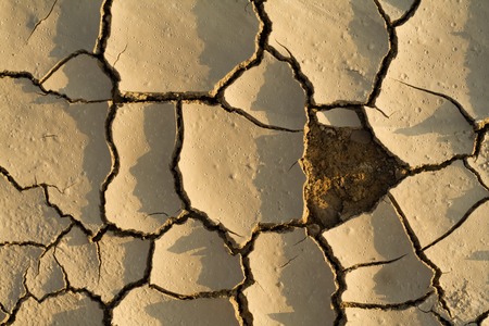 The missing piece of the drought puzzle - nice raindrop craters on the pieces