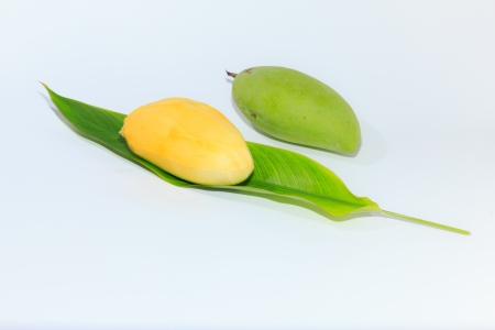 Mango, Isolated On White Backgroundの写真素材