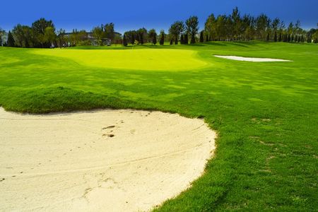 Golf courseの写真素材