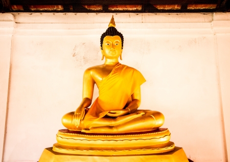 buddha wat hariphunchai lumphun Thailandの写真素材