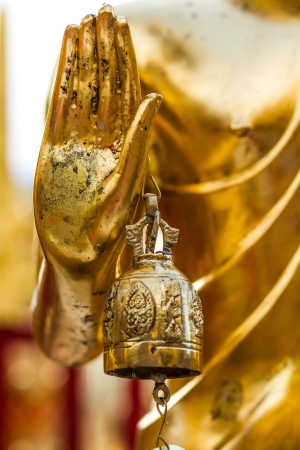 Buddha wat prataht doi suthep chaingmai Thailandの写真素材