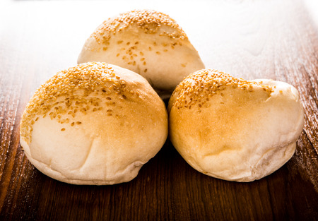 hamburger isolated on plateの写真素材