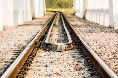 railway in Thailandの写真素材