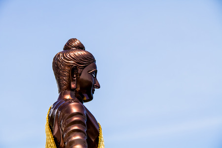 buddha in chiangmai Thailandの写真素材