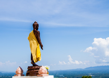 buddha in chiangmai Thailandの写真素材