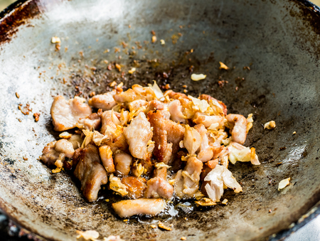 fried porkの写真素材