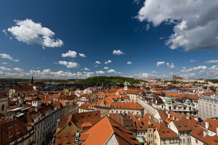 View of Prague, Czech republicのeditorial素材