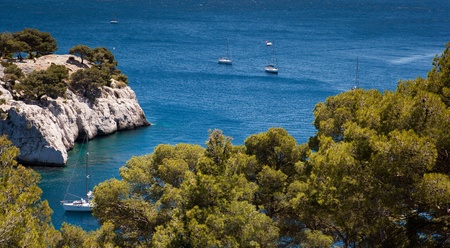 Splendid southern France coast (Calanques de Cassis), southern Franceの写真素材