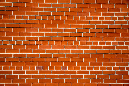 Red brick wall