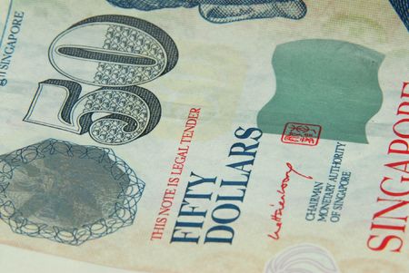 Singapore Dollarの写真素材