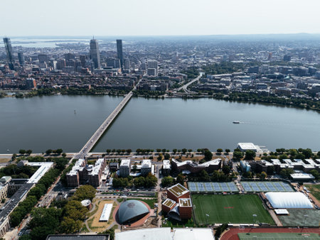 Massachusetts in the summertime. Massachusetts, Boston, USA.の写真素材