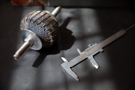 Engineering and technology.The set of elements reflecting the concept of engineering. Or technical progress..の写真素材