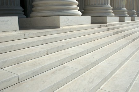 United States Supreme Court Stepsの写真素材