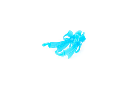 Hair clip isolate on white backgroundの写真素材
