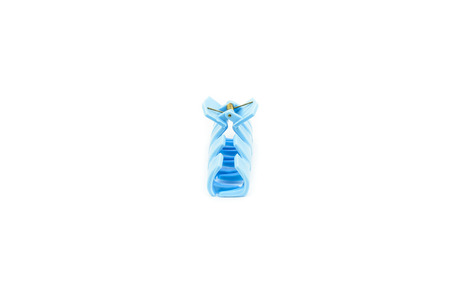 Hair clip isolate on white backgroundの写真素材