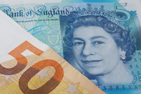 Brexit - German euros and british pound