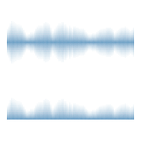 Modern Abstract Halftone Dots Background Flat Templateのイラスト素材