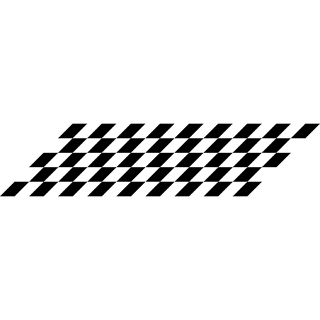 Modern Race Flag Background Template for automotive logo decal fast speed with high end lookのイラスト素材