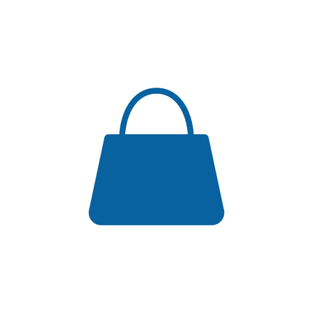 Unique Modern Shopping bag Icon Logo Design Template electronic commerce store shopping business internet company with high end lookのイラスト素材
