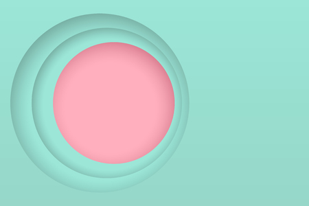 Modern Abstract Colorful Pastels Paper Art Style For All business beauty company with luxury high end lookのイラスト素材