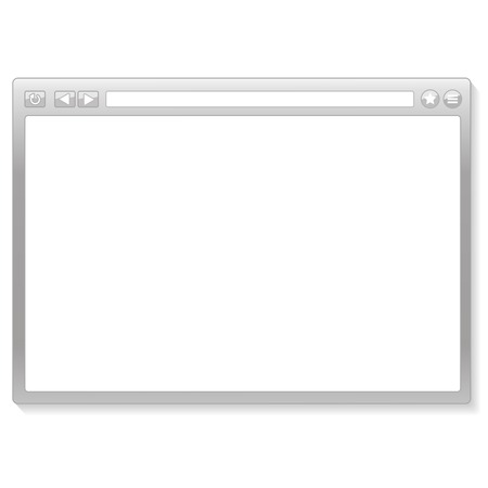 browser window vector illustration のイラスト素材