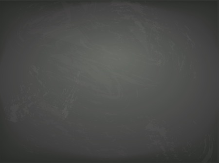 Vector black chalkboard background. Blackboard with chalk tracesのイラスト素材